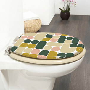 Abattant wc MDF JOYCE - Charnières Inox MSV