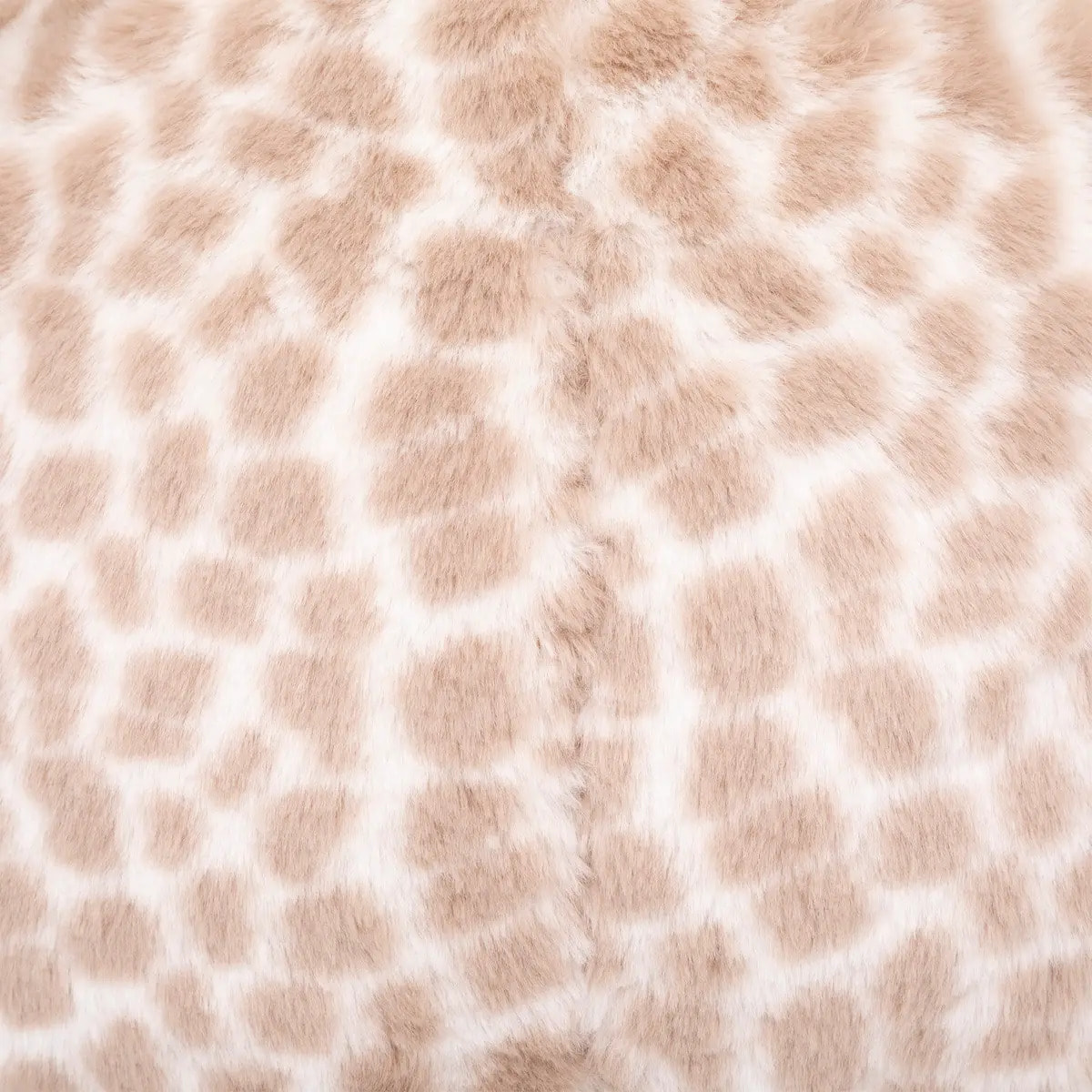 Fauteuil enfant girafe beige et blanc