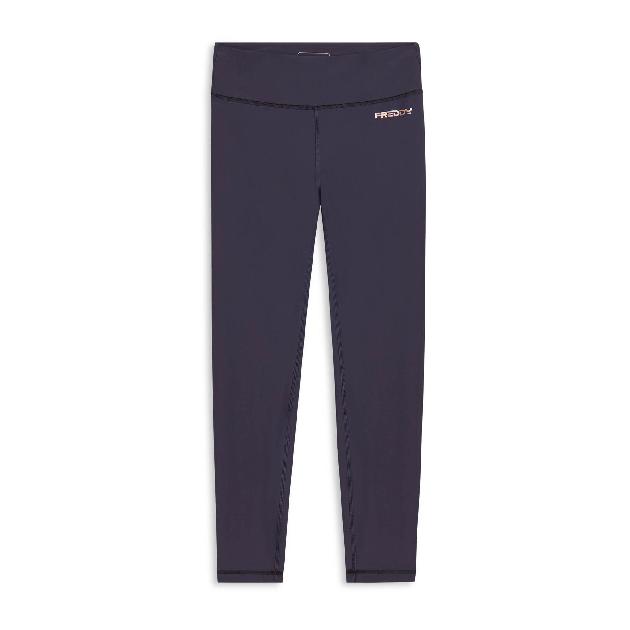 Leggings sportivi skinny 7/8 a vita alta con tasca interna