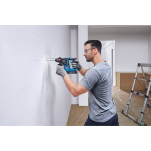 Perforateur GBH 18V-18 Professional SDS Plus avec KickBack Control, sans batterie, ni chargeur - Livré dans L-Boxx 136 - BOSCH - 0611927003