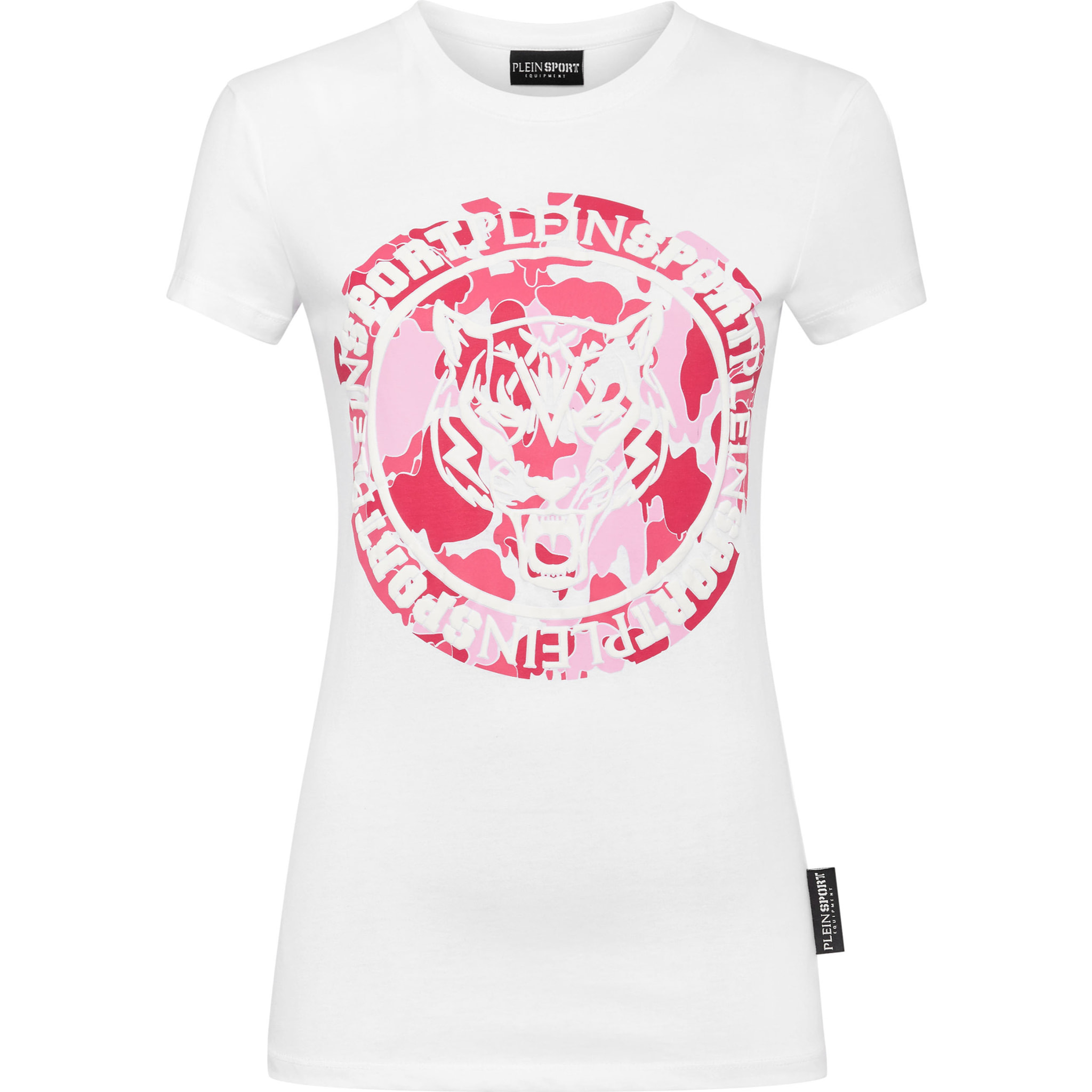 PLEIN SPORT T-Shirt Slim Fit CARBON TIGER
