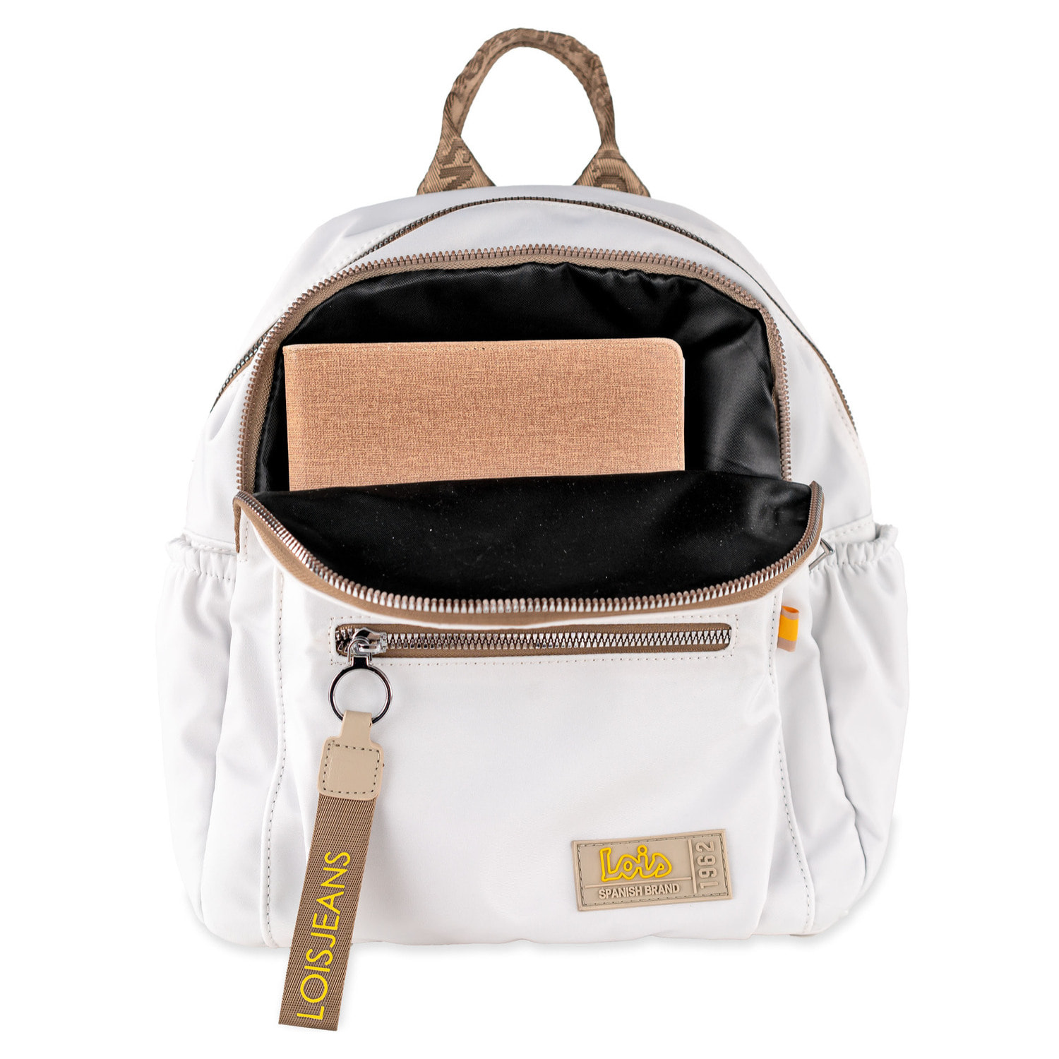 Bolso Mochila Mujer Lois Aylmer Blanco
