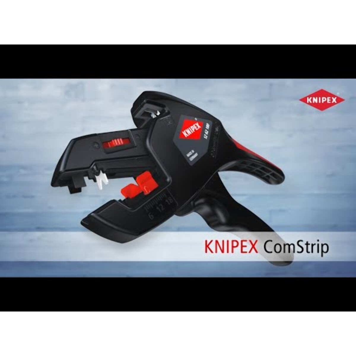 Pince à dénuder automatique ComStrip - KNIPEX - 12 62 180
