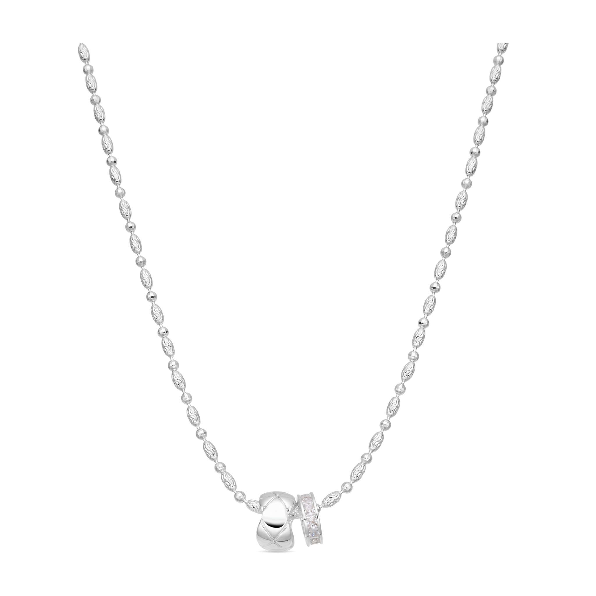 Collar Laino acabado plata