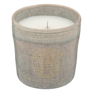 Bougie parfumée Marco 350g pot céramique grenade noire