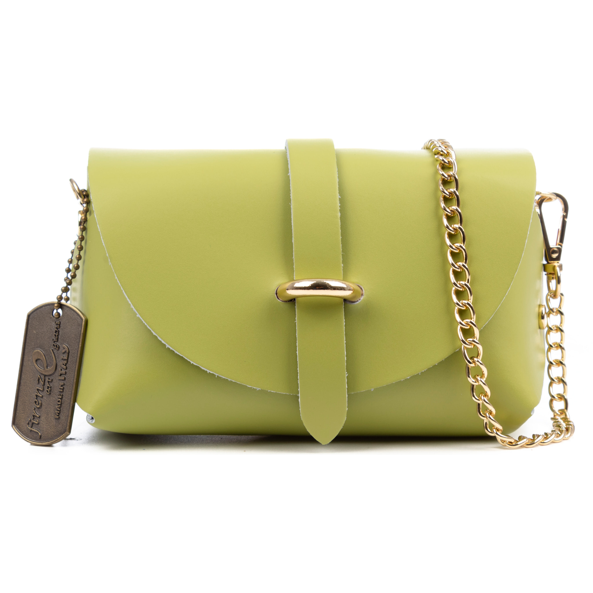 Aurora Borsa a tracolla Donna. Pelle autentica Ruga