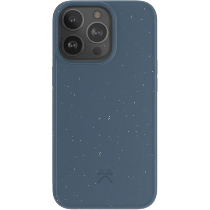 Coque WOODCESSORIES iPhone 13 Pro Antimicrobial bleu