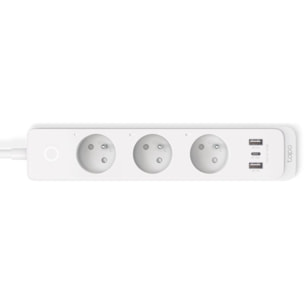 Prise connectée TP-LINK Tapo P300 Wif i+2 USB+1 USB C