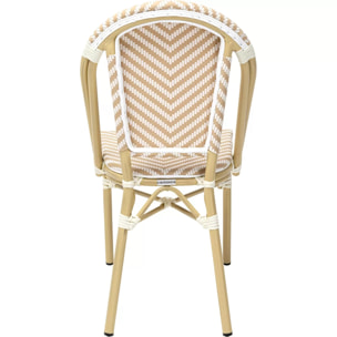 Chaise de jardin Montmartre beige Kare Design