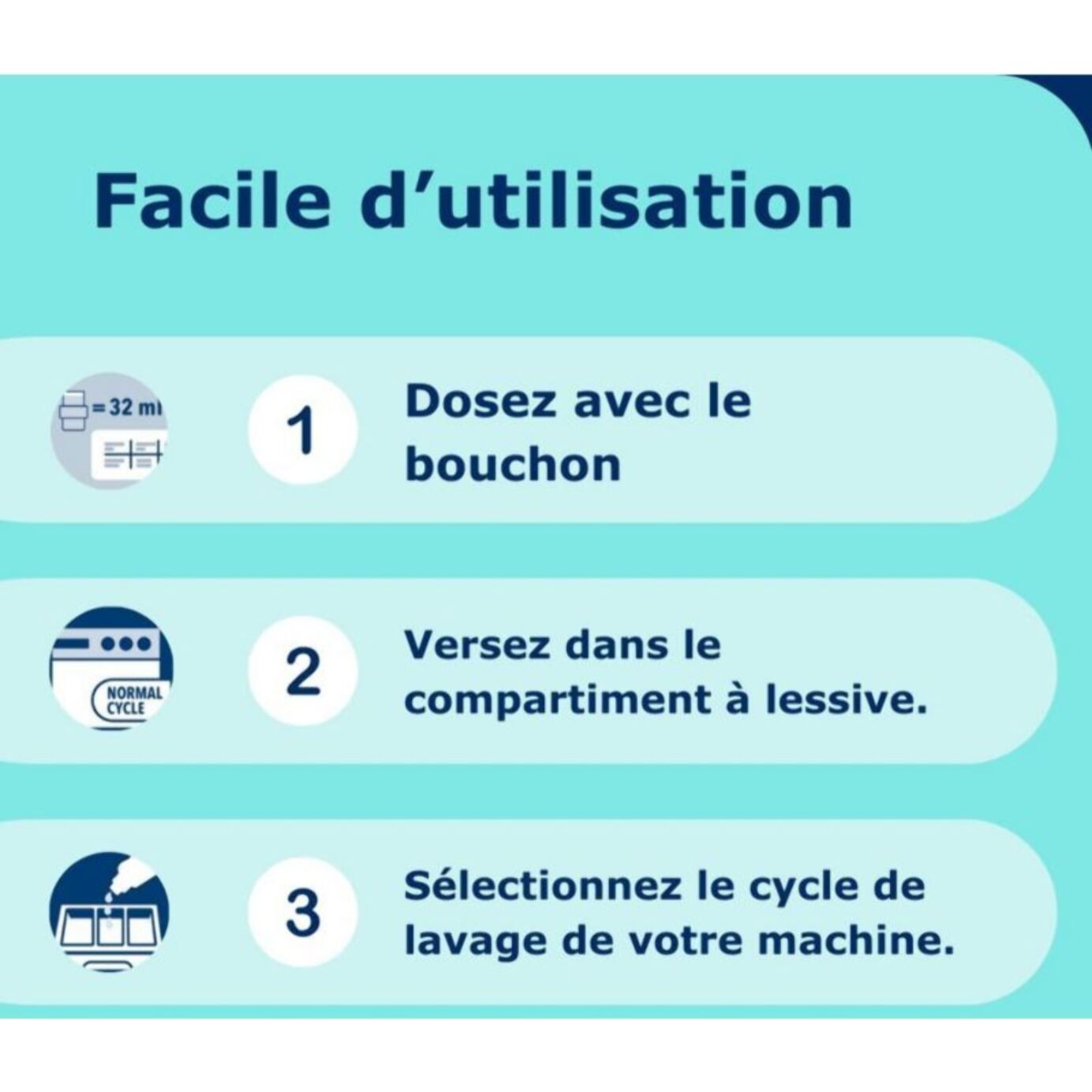 Lessive DR BECKMANN Liquide Cycle Court - Fraicheur intense x50 lavages