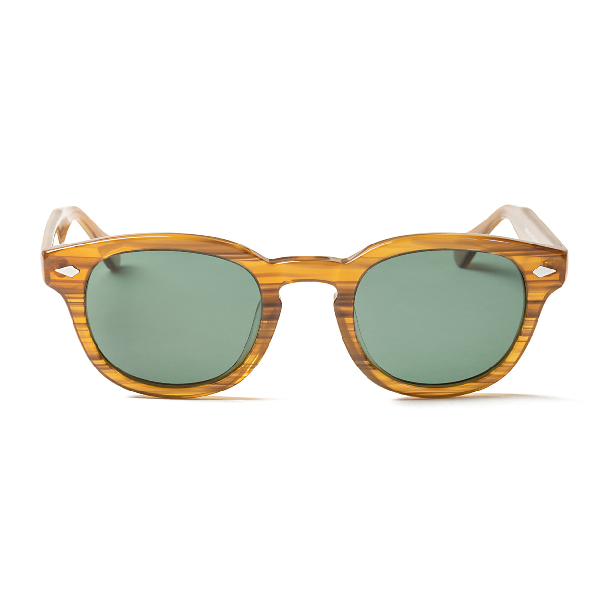 Gafas de sol OCEAN HAMPTON - Miel brillante / Verde