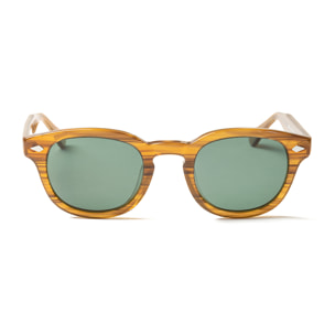 Gafas de sol OCEAN HAMPTON - Miel brillante / Verde
