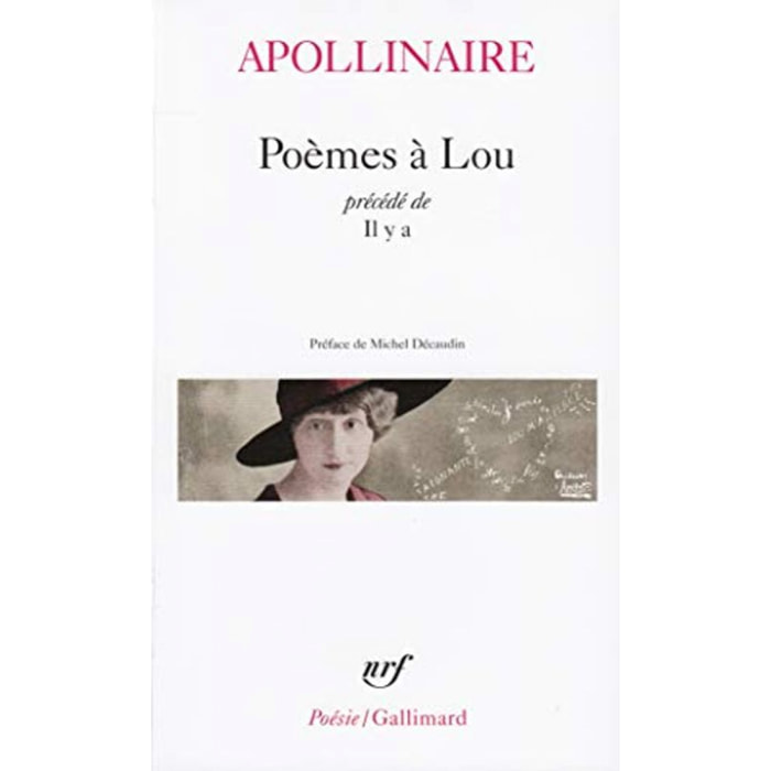 Apollinaire,Guillaume | Poèmes à Lou / Il y a | Livre d'occasion