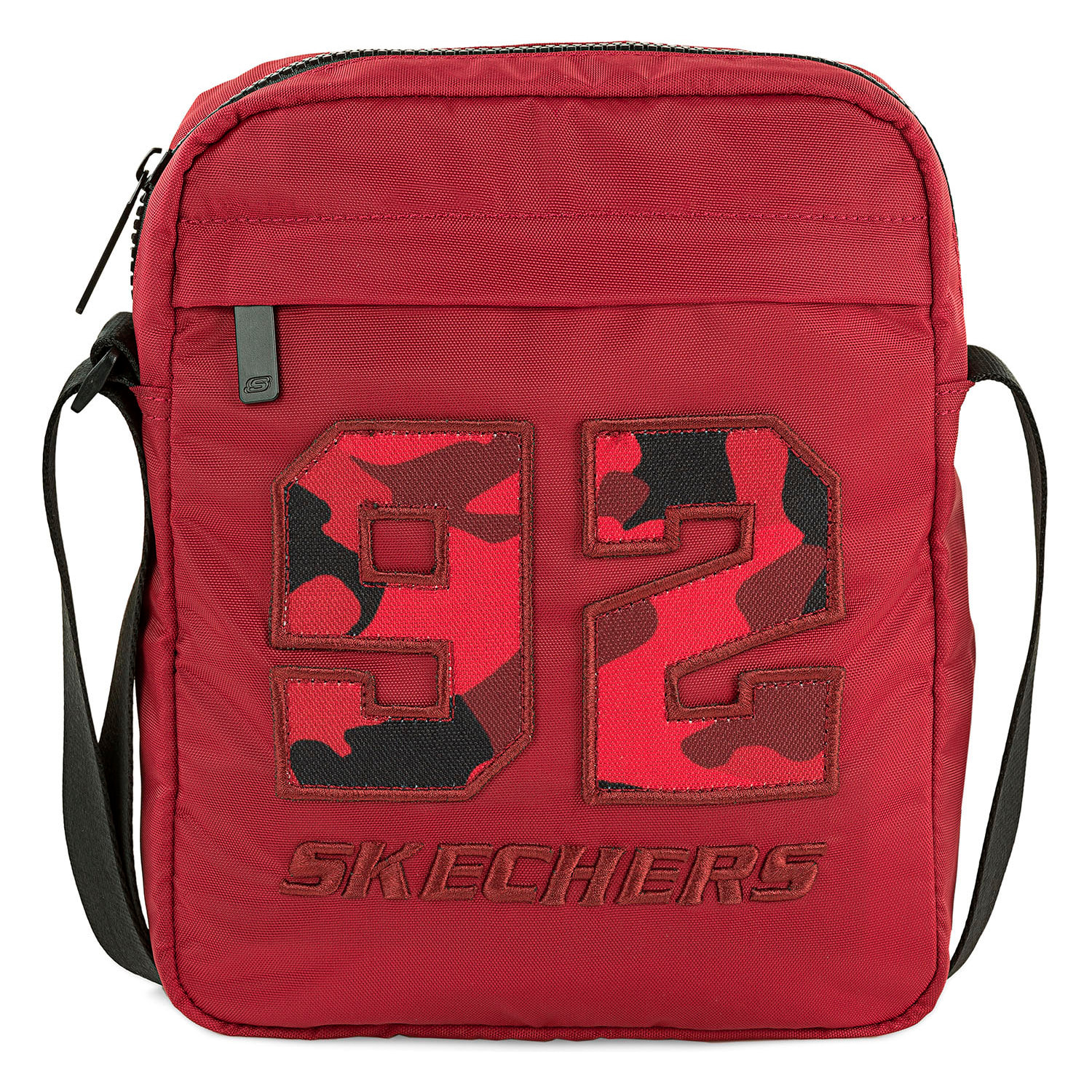 Bandolera Hombre Sintetica Skechers Georgetown Rojo