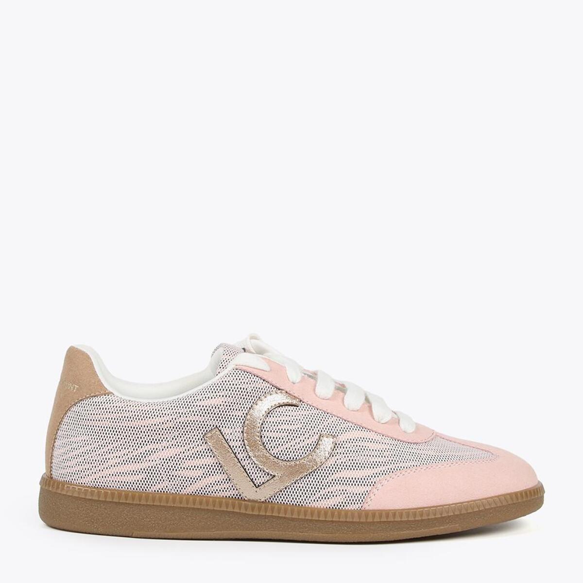 Sneakers tricolori stampa zebrata