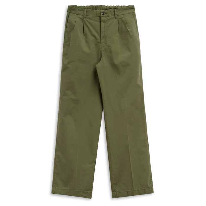 Kappa - Pantaloni Donna Verde - Calipse Light Poplin