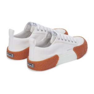Superga - Sneakers Uomo Donna Bianco - 2660 Stripe Big Bumpers
