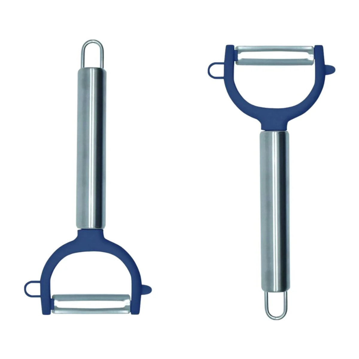 Set de 2 rasoirs à légumes en plastique et inox Fackelmann Elemental