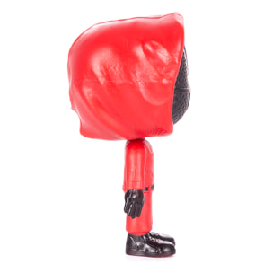 DAM Figura Squid Pop 11cm. Vigilante círculo. 7,5x5,3x11 Cm. Color: Rojo