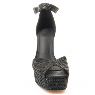 Zapatos de Tacón - Negro - Altura: 12 cm