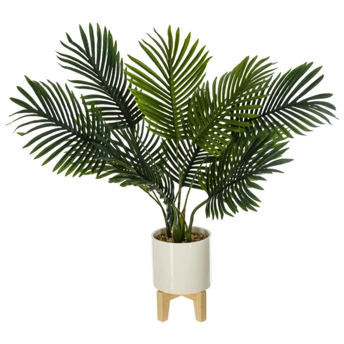Palmier artificiel pot céramique H72cm
