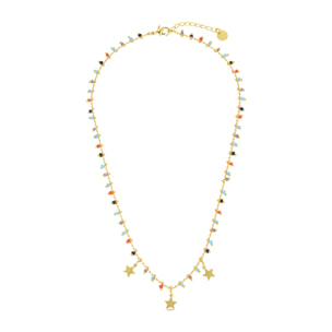 Collar Beos acabado oro amarillo 18k