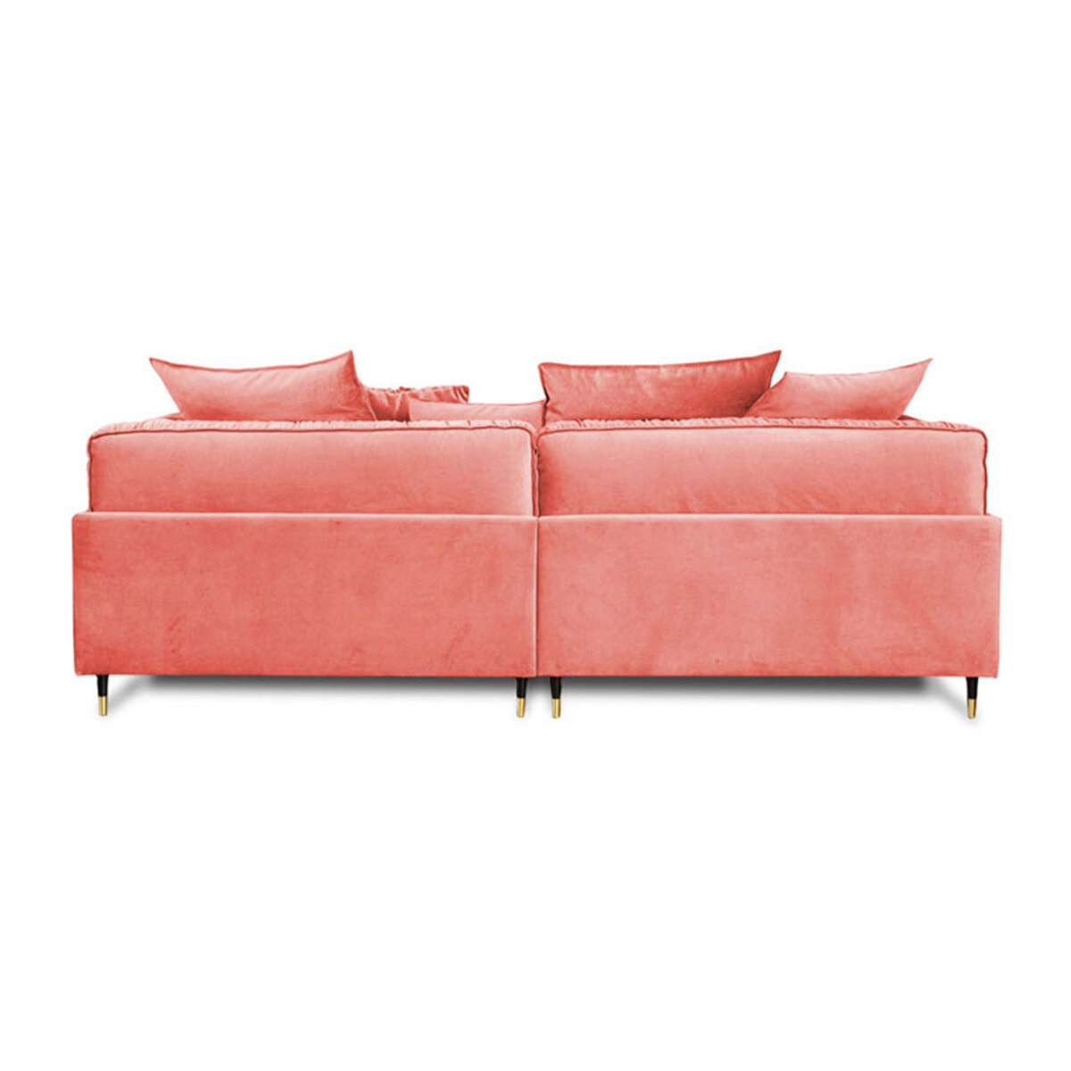 Canapé Velours Fiorenzo - 3 places