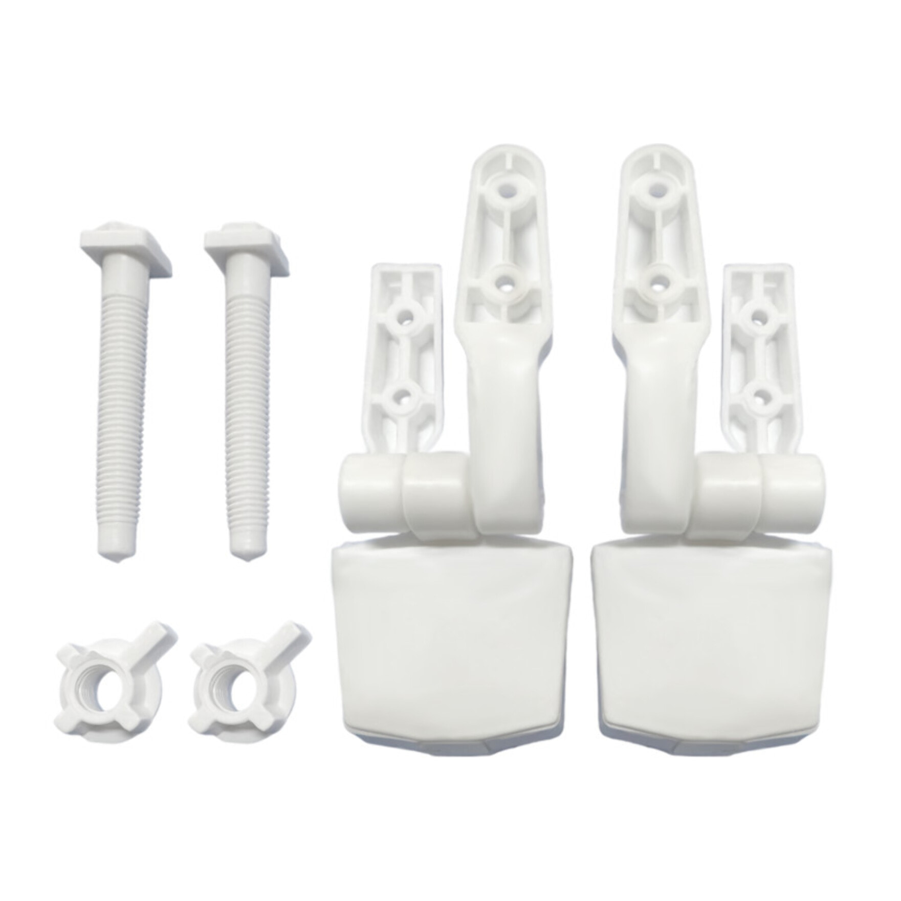 MSV Abattant Wc MDF en décor Pin Beige - Charnières PS