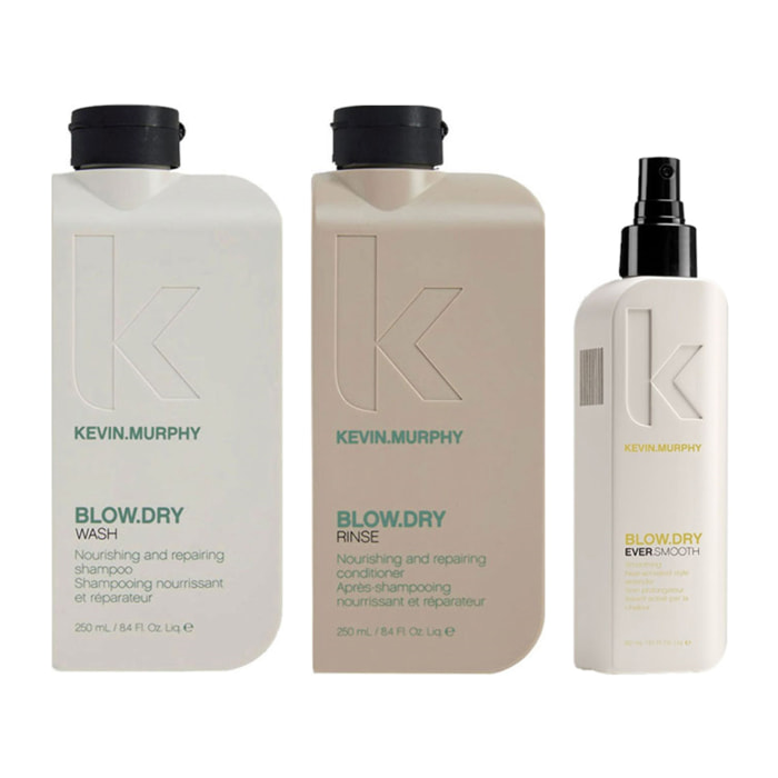 KEVIN MURPHY Kit Blow Dry Shampoo 250ml + Conditioner 250ml + Spray 150ml