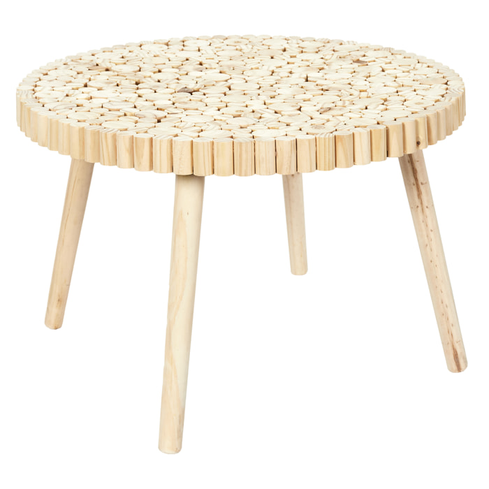 Table Basse Rondin