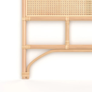 Tête de lit en rotin et cannage 90 cm - Naïra