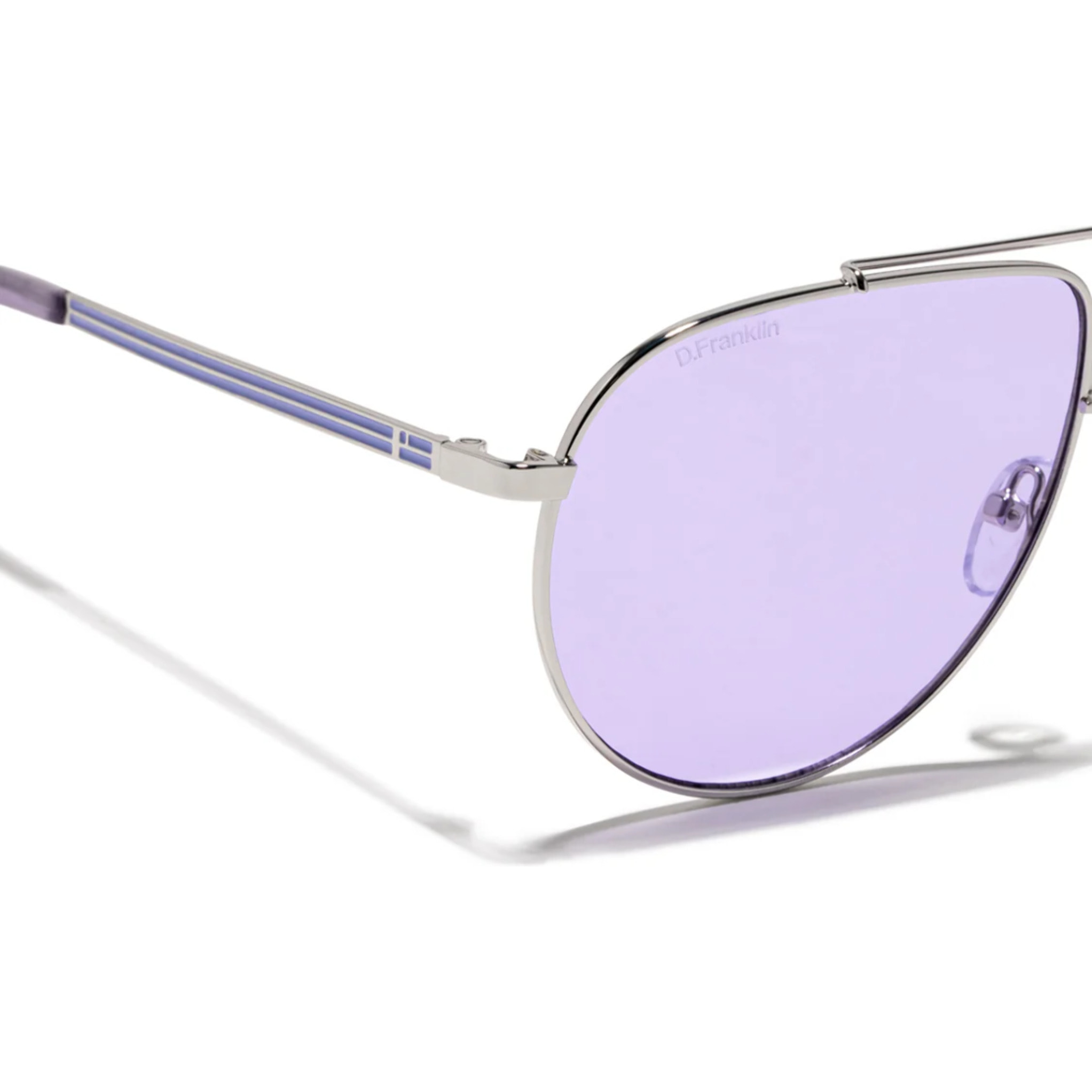 Gafas de Sol Aviator Legacy Silver / Lavender D.Franklin