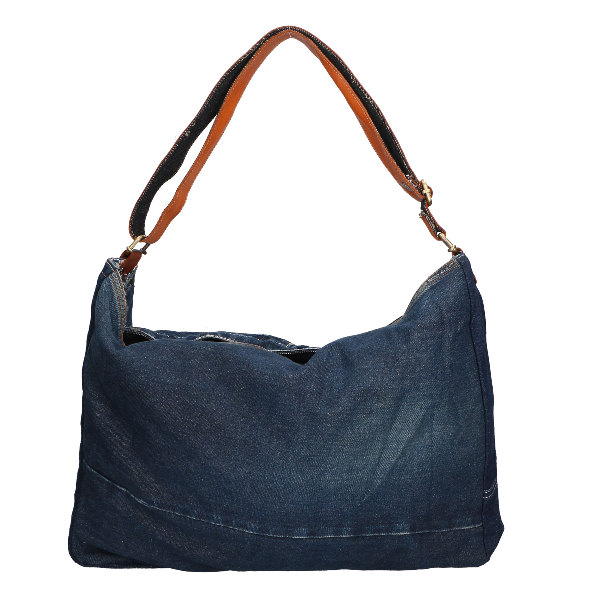 Borsa a spalla da Donna Jelena in Cotone Prodotto Vegano 48x37x10 cm