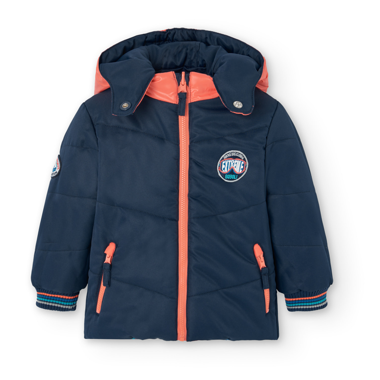 Parka reversible de bebé niño