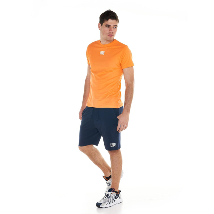 Completo set da uomo composto da t-shirt e pantaloncini Leone Basic