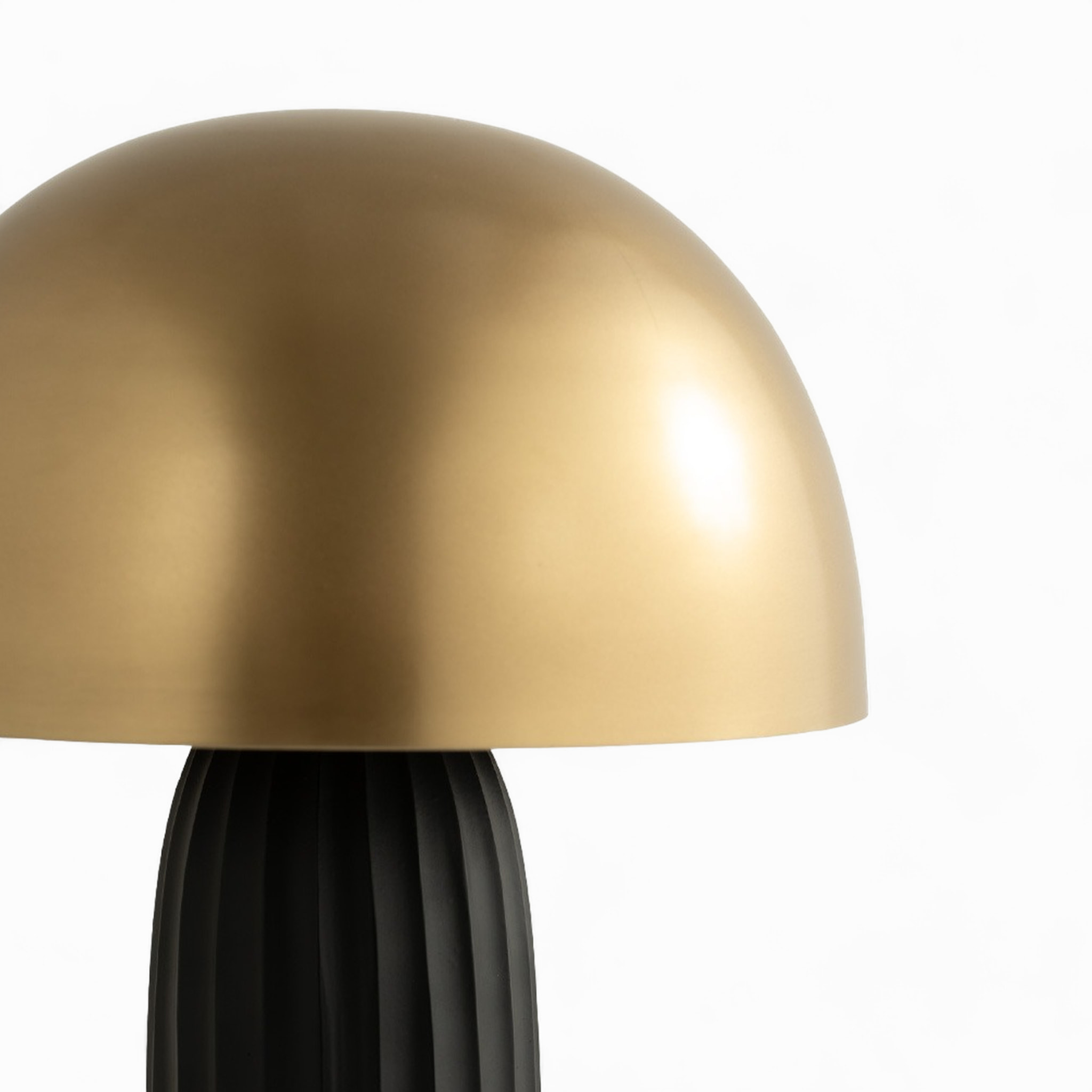 Lampe en métal noir et doré - Joy