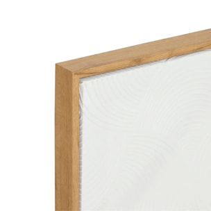 Toile 3D Marilou blanc 116x75cm