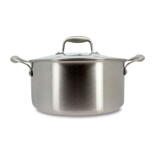 Faitout en acier inoxydable 20cm - tous feux TRINOX