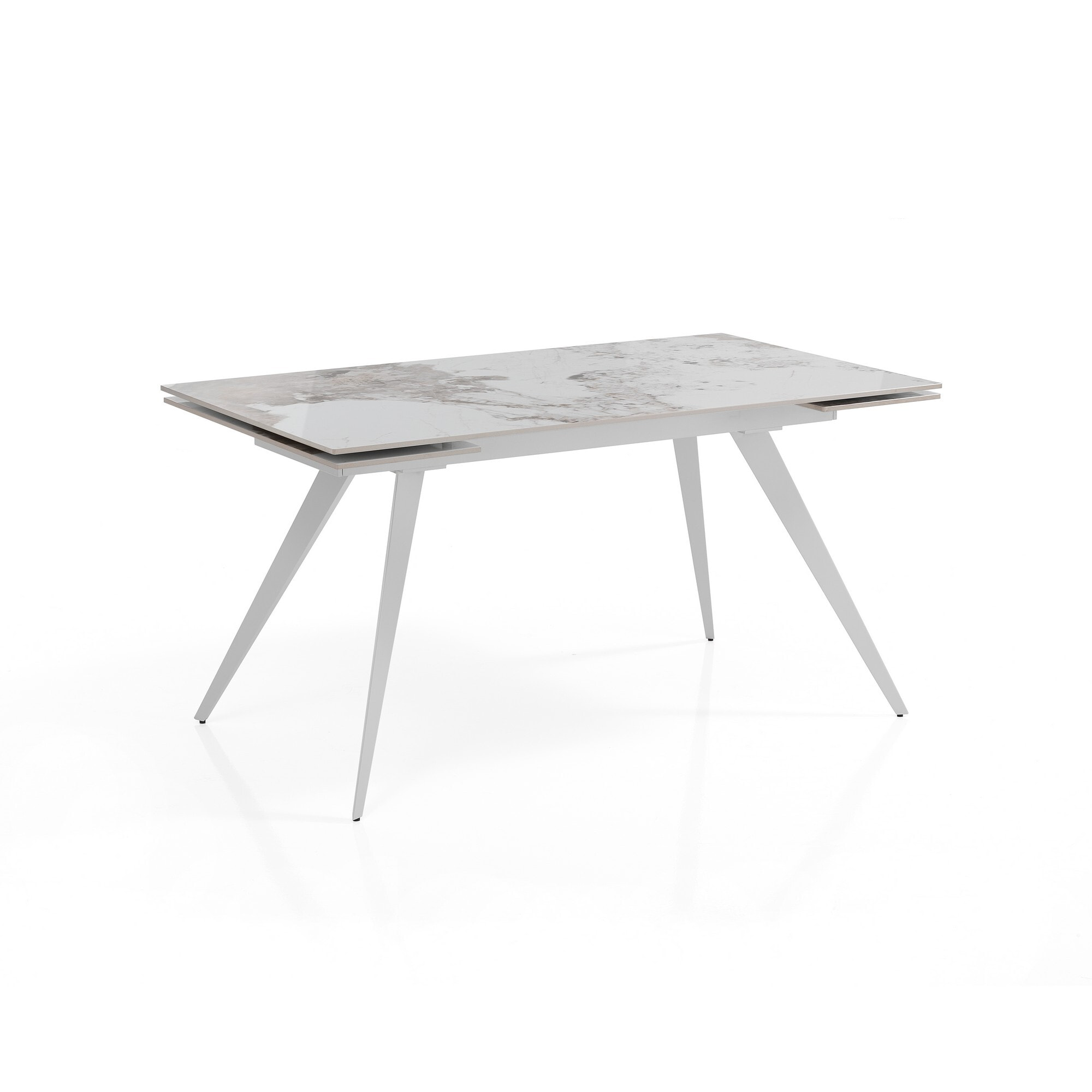 TOMASUCCI Tavolo allungabile MICCIU WHITE - ONICE MARBLE