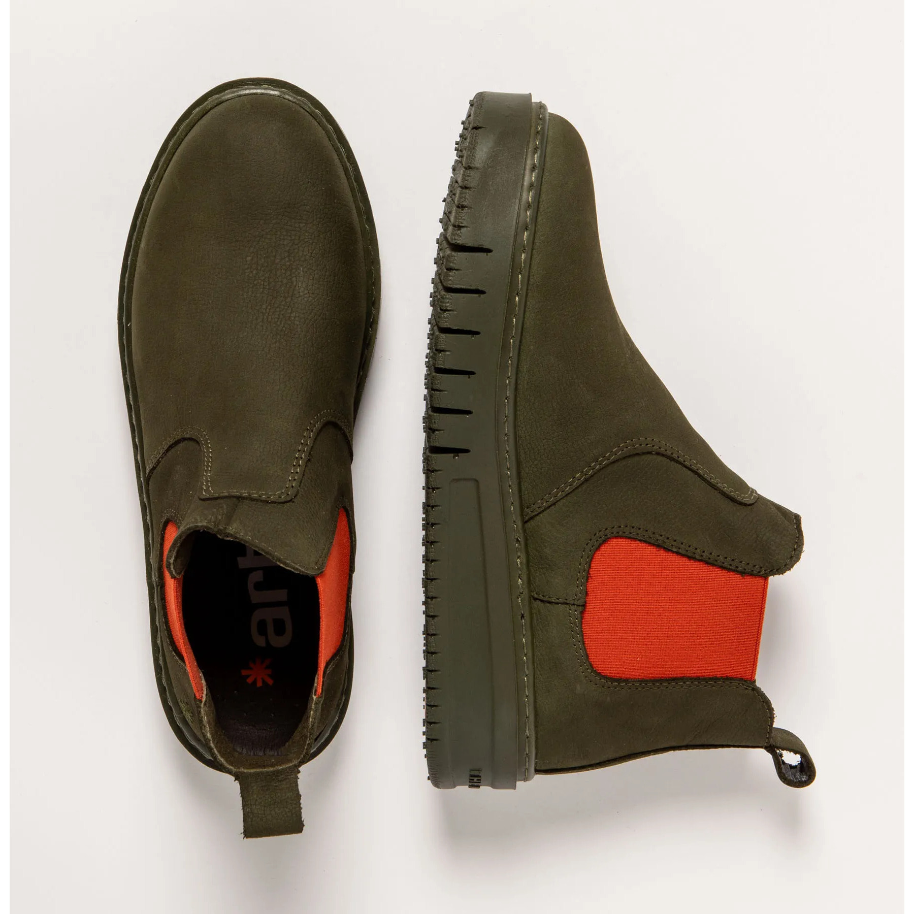 Botines 1789 NOBUCK KAKI-SUNSET /BELLEVILLE color Kaki-sunset