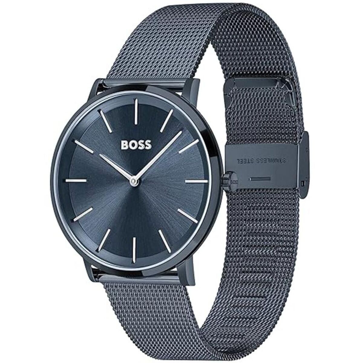 Reloj Boss 1513827 Hombre Analogico Cuarzo con Correa de Acero inoxidable