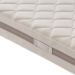 Materasso 140x190 Molle insacchettate e memory foam 9 Zone differenziate Altezza 22 cm