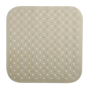 Tapis Fond de douche antidérapant Caoutchouc CLASS 54x54cm Beige MSV
