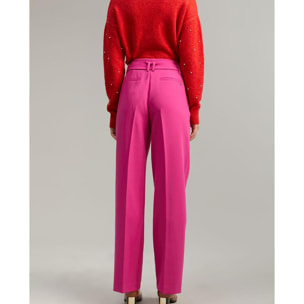 Pantaloni a gamba larga Iron Mark con cintura