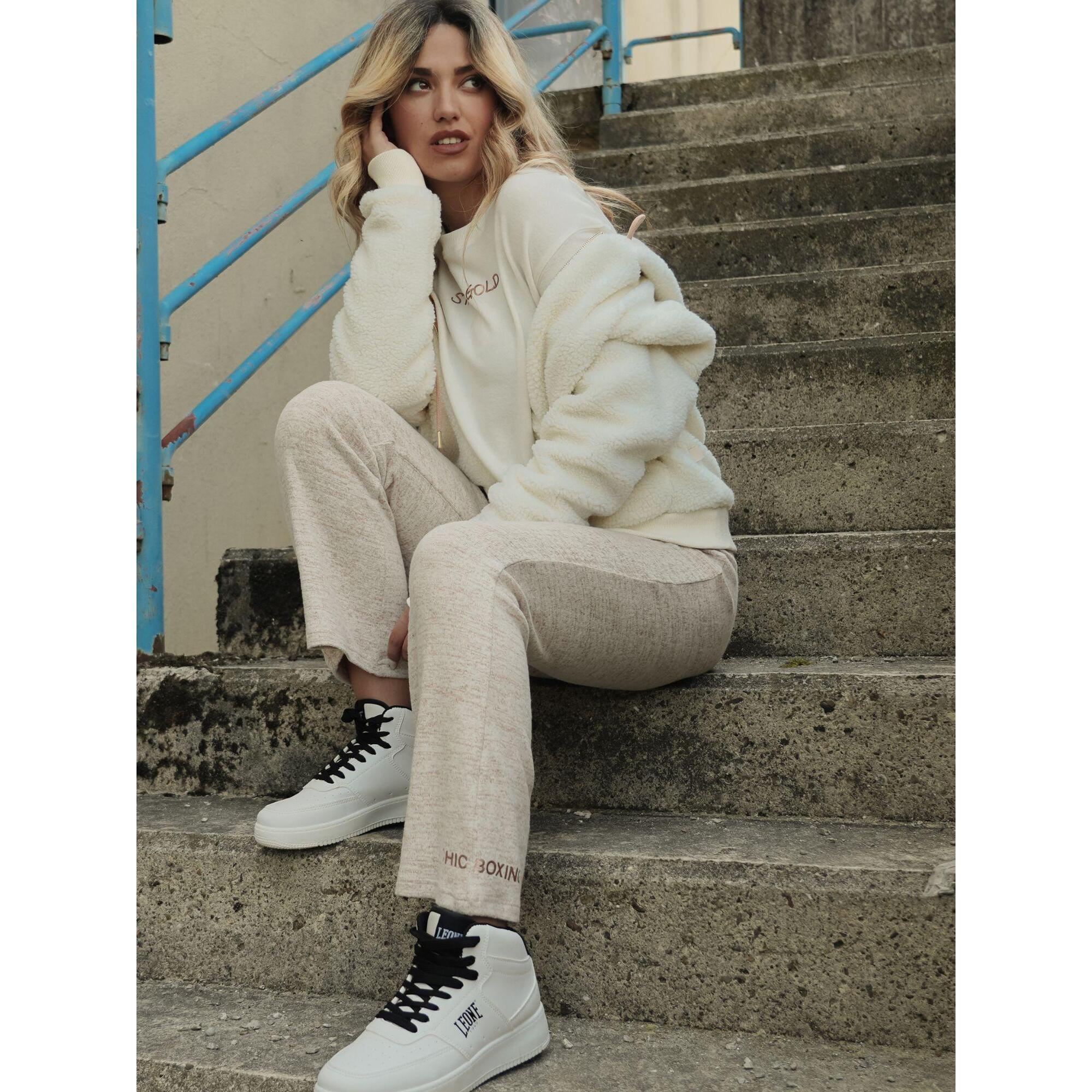 Pantalón de chándal holgado de mujer Leone Winter Chic Boxing