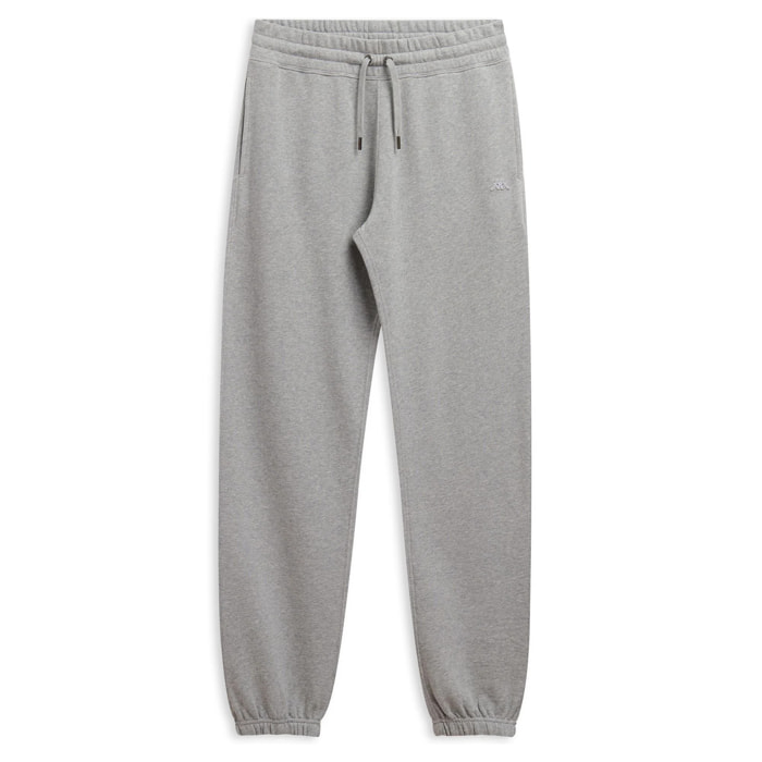 Kappa - Pantalones Hombre Gris - Shedir French Terry