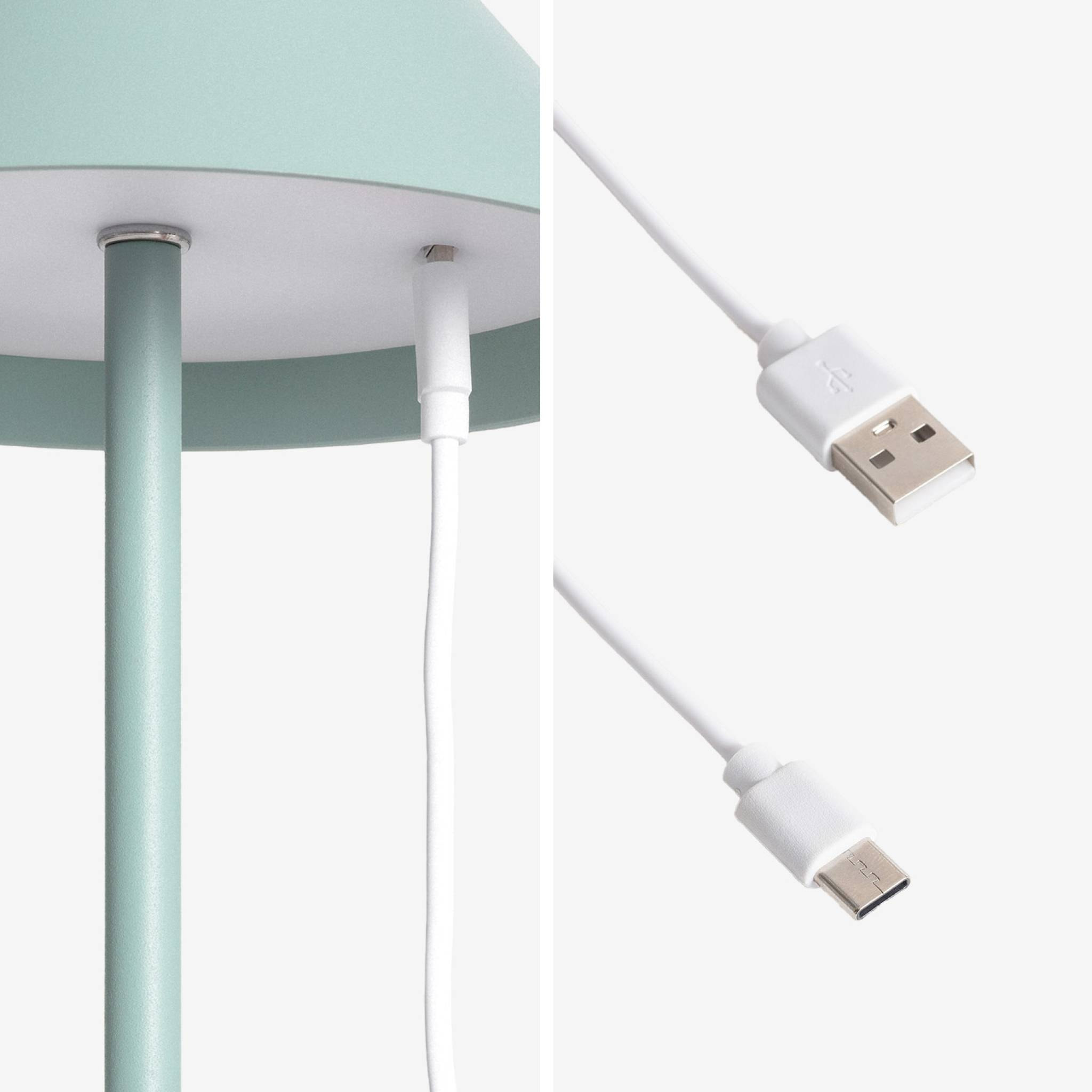 Lampe de table intérieur/extérieur LED sans fil H 32cm ADAM