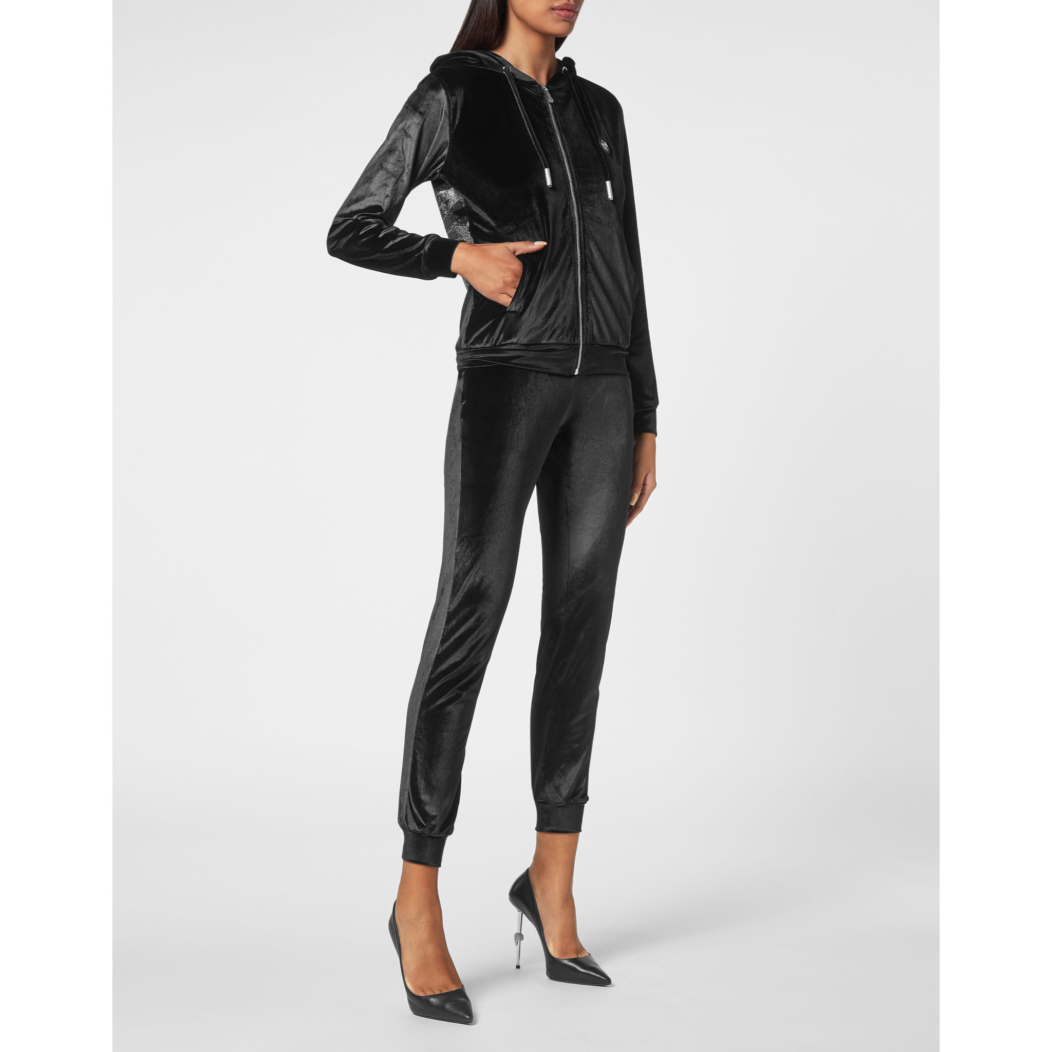 PHILIPP PLEIN Chándal: Top y pantalón SKULL