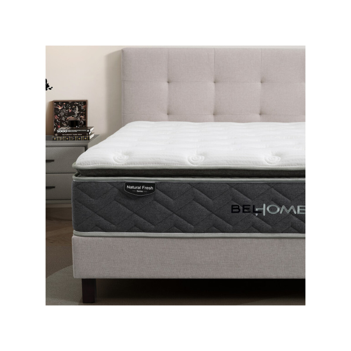 Matelas hybride 160x200 cm multicouches ressorts ensachés – SONGE