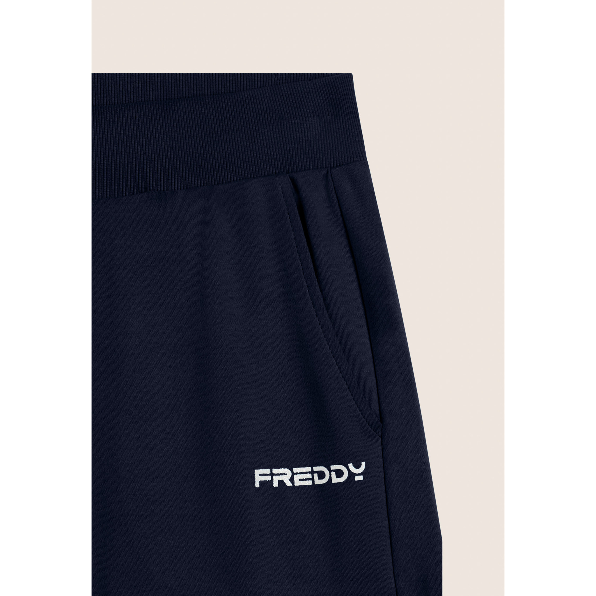 Pantaloni Corti con piccolo Logo FREDDY in Glitter